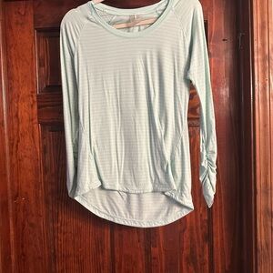 Mint Green Long Sleeve Women's Top